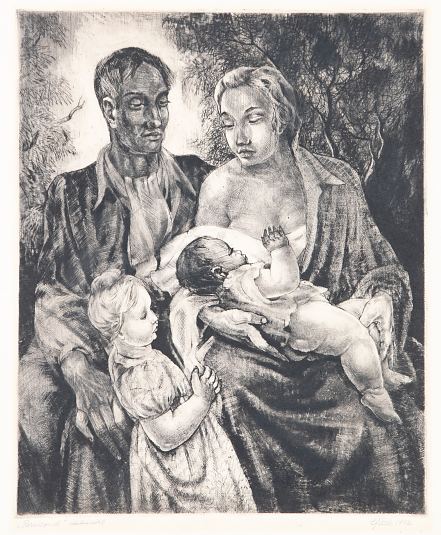 Perekond, Ernst Tiido E-kunstisalongis