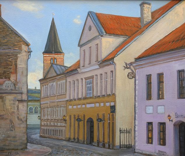 Tartu vanalinn, Aleksander Yaska E-kunstisalongis