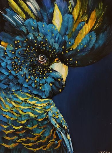 Papagoi, Jelena Liba E-kunstisalongis