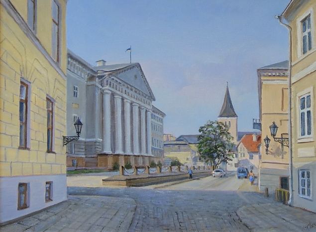 Tartu. likooli tnav, Aleksander Yaska E-kunstisalongis