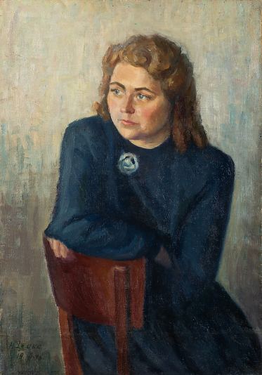 36. Naise portree, Helene Leoke E-kunstisalongis