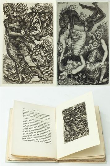 81. Eduard Wiiralti illustratsioonid Francois Mauriaci raamatule , Eduard Wiiralt E-kunstisalongis