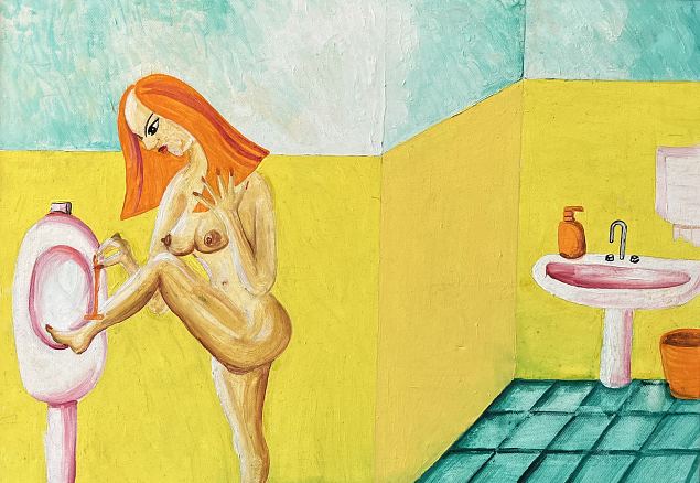 Paadunud feminist raseerib end vastupandamatult kauniks, Jaanus Nessler E-kunstisalongis