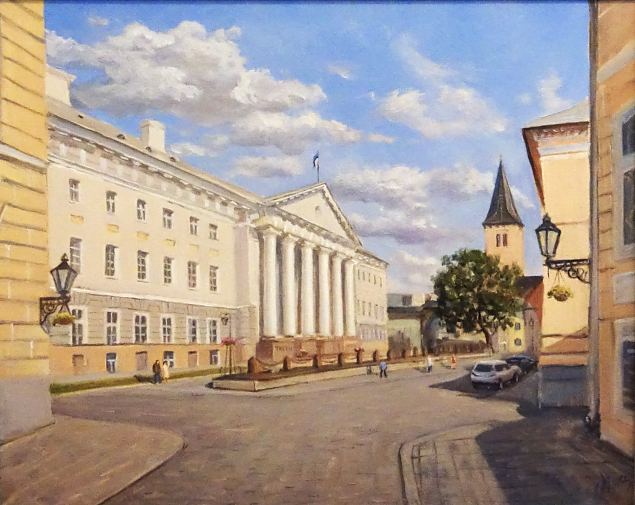 Tartu likool, Aleksander Yaska E-kunstisalongis