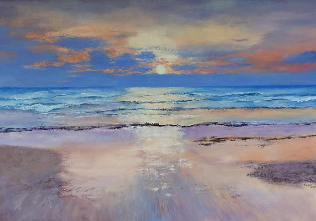 Pilvedesse, Evi Kaur E-kunstisalongis