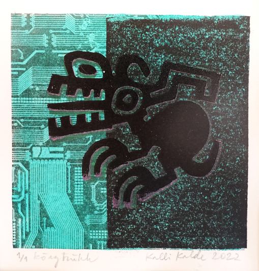 Tehisintellekt, Kalli Kalde E-kunstisalongis