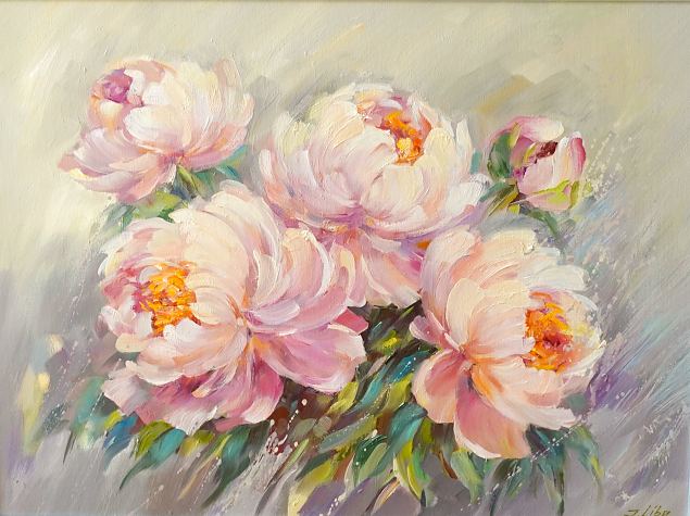 Pojengid, Jelena Liba E-kunstisalongis