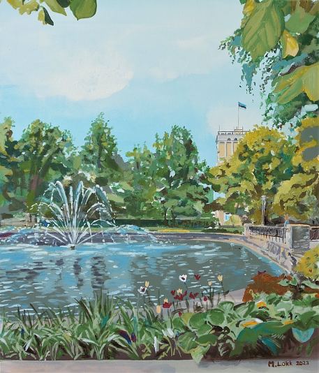 Tiigi park, Margus Lokk E-kunstisalongis