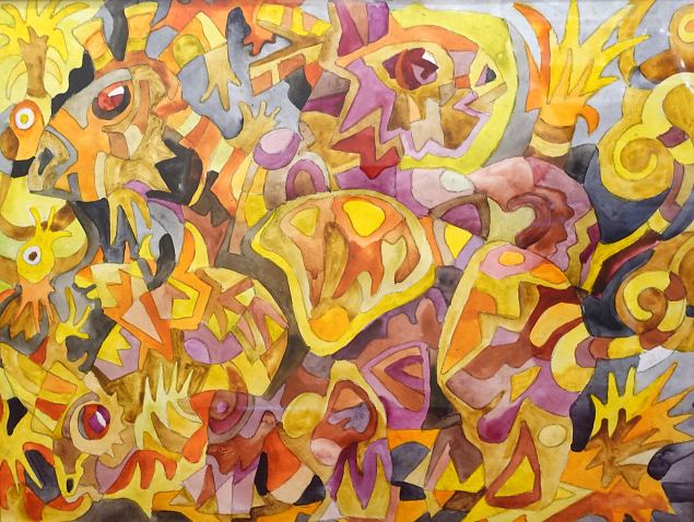 P�uane savann, Albert Gulk E-kunstisalongis