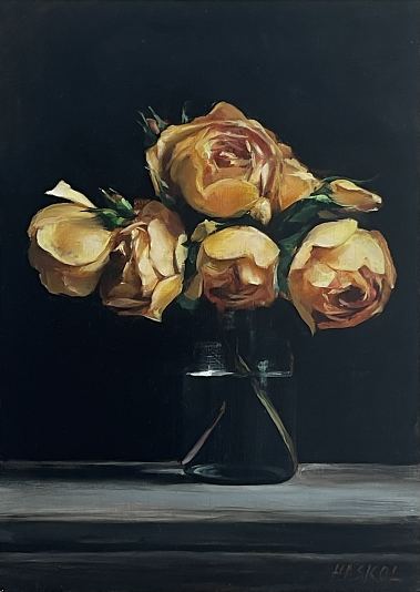 Kollased roosid, Kristi Haskol E-kunstisalongis