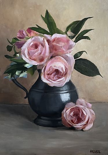 Roosibukett, Kristi Haskol E-kunstisalongis