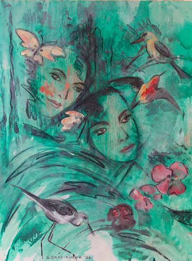 Suve�� unelmates, Sirje Okas Ainso E-kunstisalongis