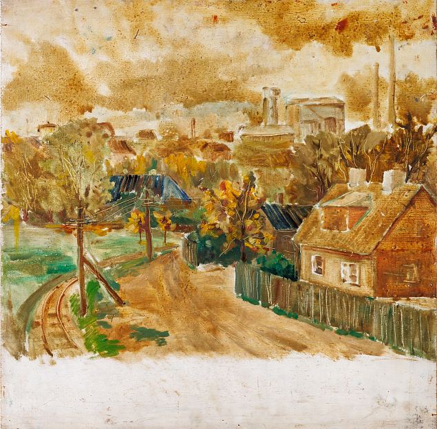 6. Tallinna vanalinn. II pool Linnavaade , Autor Teadmata E-kunstisalongis