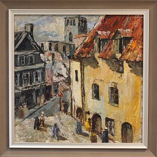 6. Tallinna vanalinn. II pool Linnavaade , Autor Teadmata E-kunstisalongis