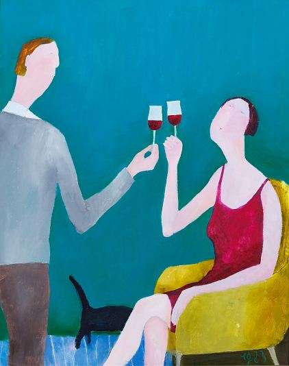 9. Uus mees , Evi Gailit E-kunstisalongis