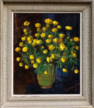 16. Kullerkupud , Elsa Kauping E-kunstisalongis