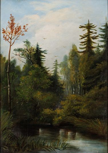 22. Maastik , Woldemar Kr�ger E-kunstisalongis