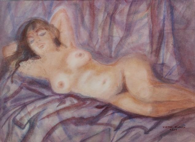 28. Akt , Valli Lember-Bogatkina E-kunstisalongis