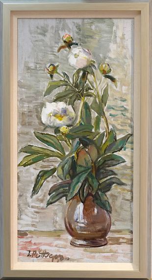 50. Pojengid vaasis , Juhan P�ttsepp E-kunstisalongis