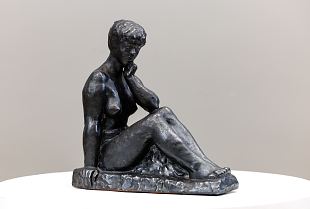 54. M�tlik daam , Anton Starkopf E-kunstisalongis