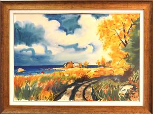 65. Altja maastik , Richard Uutmaa E-kunstisalongis