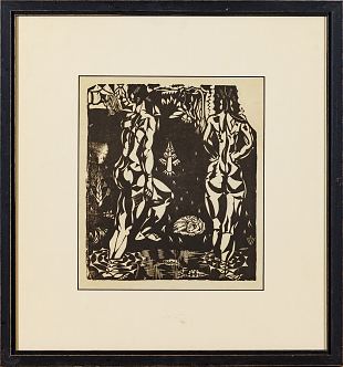 73. Suplejad , Eduard Wiiralt E-kunstisalongis