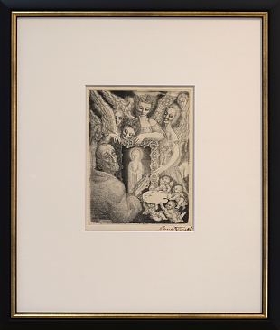 74. Maalija , Eduard Wiiralt E-kunstisalongis