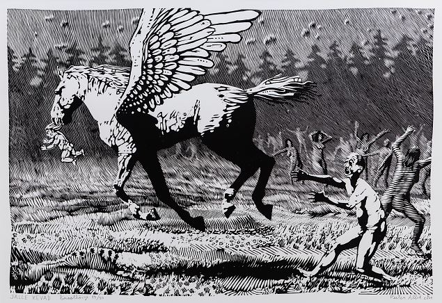 J�lle kevad , Peeter Allik E-kunstisalongis