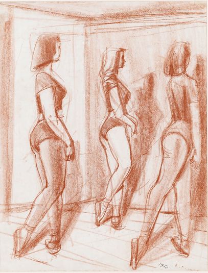 Baleriinid , Erich Pehap E-kunstisalongis