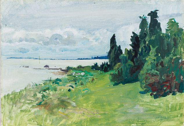 Maastik , Ants Viidalepp E-kunstisalongis