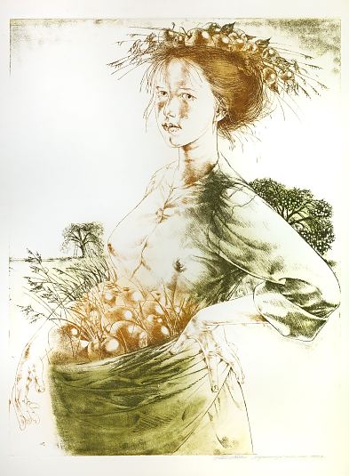 Viljakandja, Liili M�tuste E-kunstisalongis