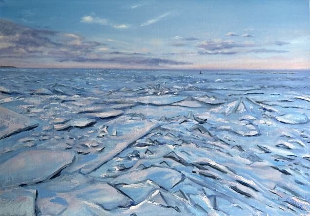 Jäine Peipsi, Greete Härma E-kunstisalongis