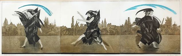 N�nda ma l�hen I, Marje �ksine E-kunstisalongis