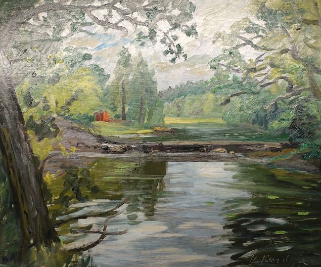 Maastik, Veronika Keerdoja E-kunstisalongis