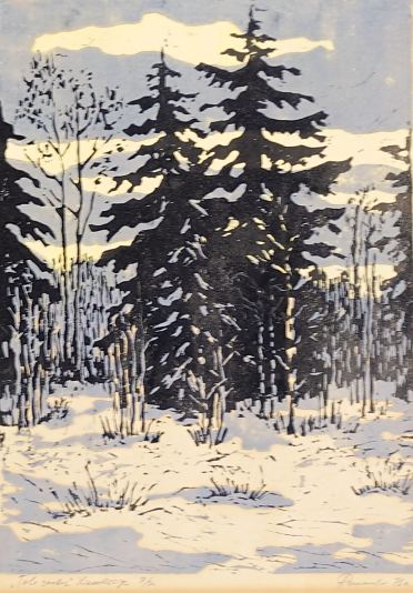 Talv saabus, Nikolai Romanov-Metsanurk E-kunstisalongis