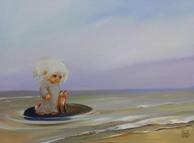 Minu s�ber rebane, Pille Tammela E-kunstisalongis