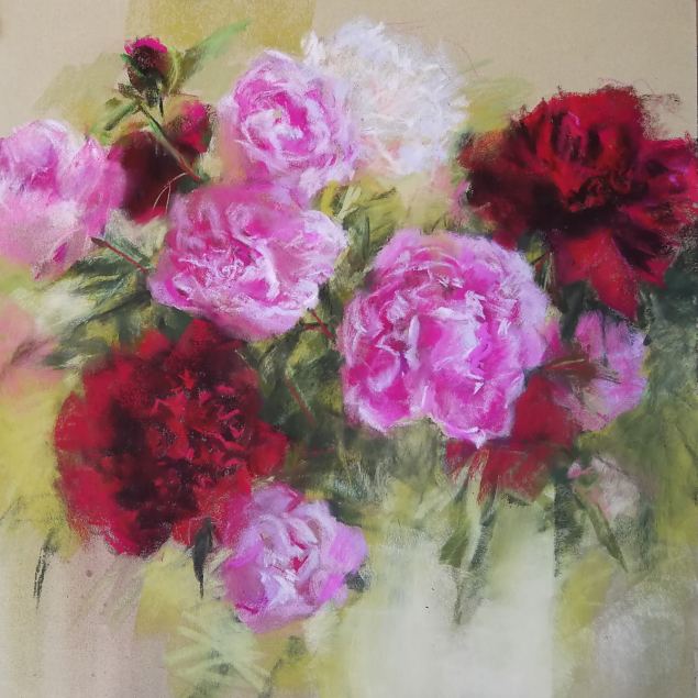 Pojengid, Silja Salmistu E-kunstisalongis