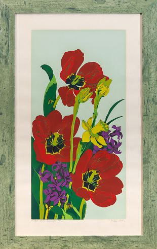 24. Lilled, Malle Leis E-kunstisalongis