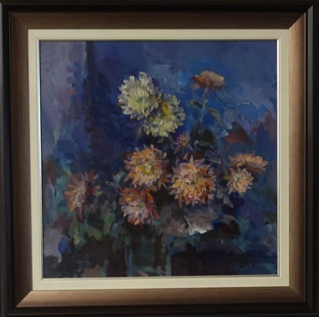 26. S�gislilled, Lola Liivat-Makarova E-kunstisalongis