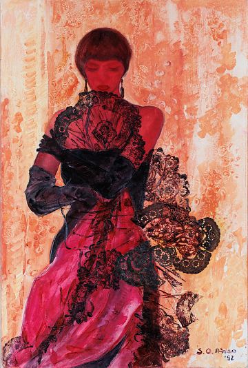 41. Maria del Carmen, Sirje Okas-Ainso E-kunstisalongis