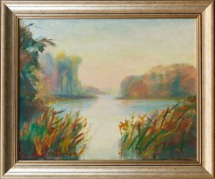 42. Vaade j�rvele, Tiiu Pallo-Vaik E-kunstisalongis