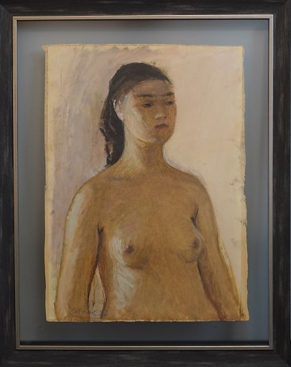 65. Naise portree (Kahepoolne), L��dia Vallim�e-Mark E-kunstisalongis