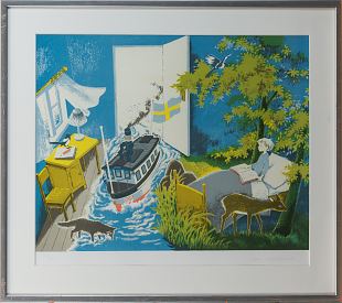 74. Minu tuba, Ilon Wikland E-kunstisalongis