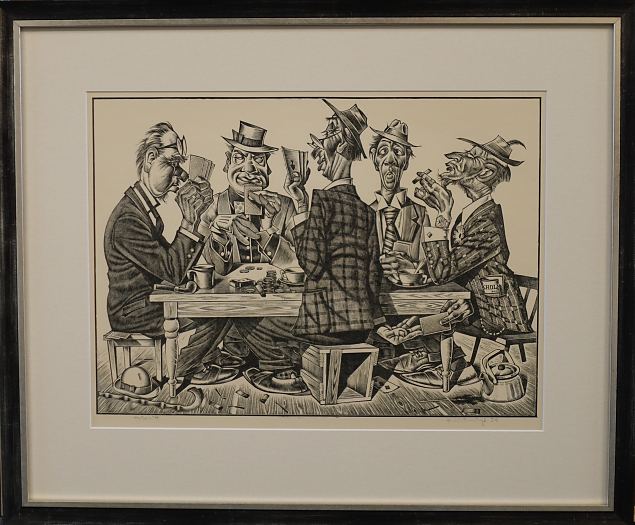 Kaardim�ngijad, Aleksander Ristm�gi E-kunstisalongis
