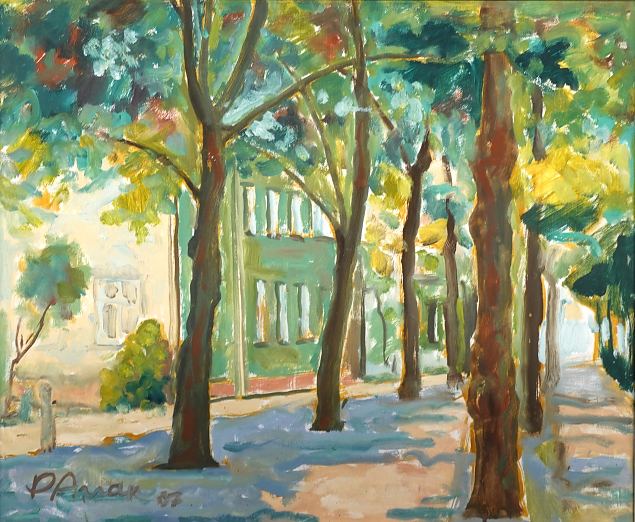 P�rnade allee P�rnus, Piibe Arrak E-kunstisalongis