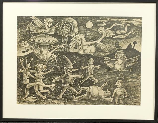 Meenutusi s�jav�est, Albert Gulk E-kunstisalongis