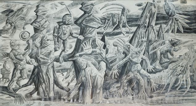 6. Uppunud romantika, Albert Gulk E-kunstisalongis