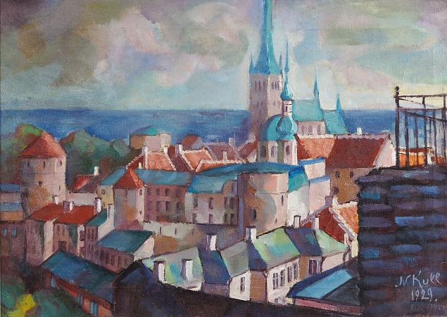 18. Tallinna vaade, Nikolai Kull E-kunstisalongis