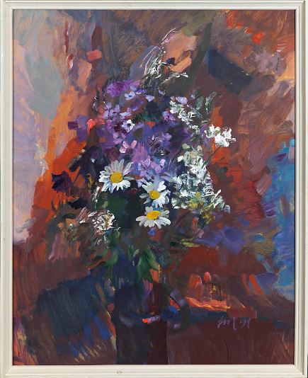 24. Karikakrad vaasis, Lola Liivat-Makarova E-kunstisalongis