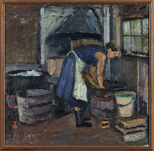 31. Pesunaine, Leili Muuga E-kunstisalongis